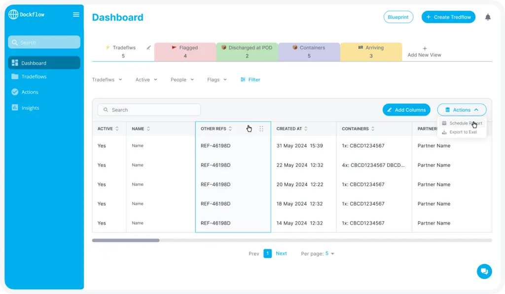 Dashboard Home V1