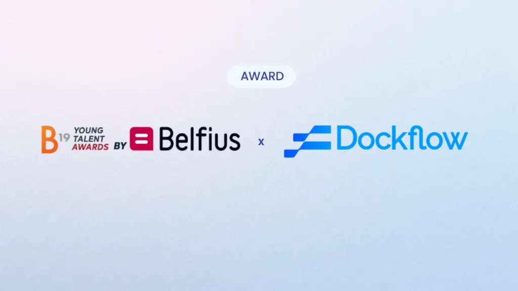 Dockflow B19 Belfius Award