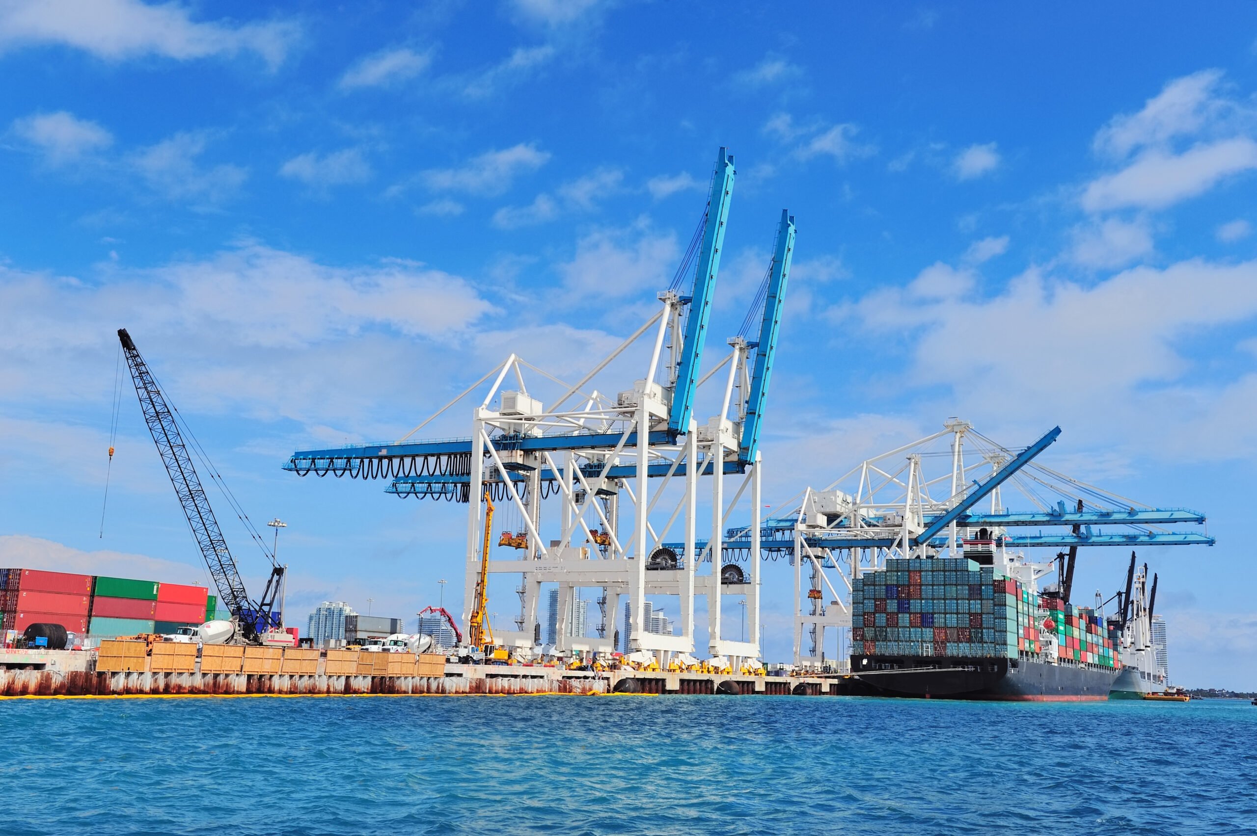 cargo ship miami harborv