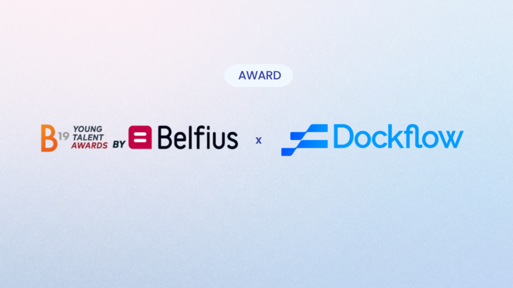 Dockflow B19 Belfius Award